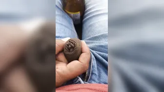 Horny Neighbor Aunty Jerking And Sucking Him Dry By The Lake