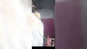 Bengali Married Aunty Sneaking Around With Younger Guy