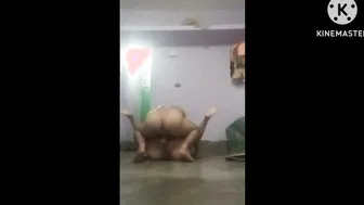 Desi Family Aunty Riding Me Hard In Doggy With Her Big Boobs