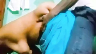 Priyanka Aunty Next Door Giving Me Messy Blowjob On Her Knees