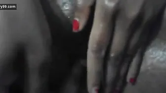 Naked Aunty Next Door Caught On Hidden Camera Being Naughty