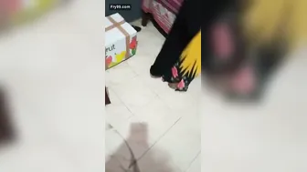 Desi Aunty Caught Changing Clothes Gets Fucked Immediately