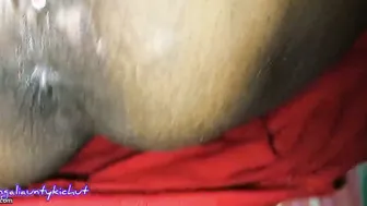 Village Aunty Bent Over Moaning As Young Guy Pounds Her Ass