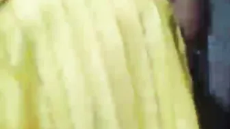 Yellow Saree Aunty Moaning Dirty While I Finger Her Wet Hole