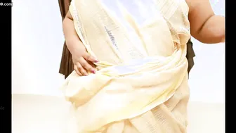 Chubby Asian Aunty Teasing Me With Her Massive Natural Melons