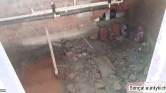 Spreading Her Legs Wide Drilling Aunty Late Night In Darkness