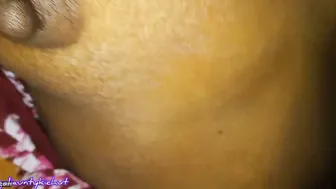 Spitting On Her Pussy Before Drilling Desi Aunty From Behind