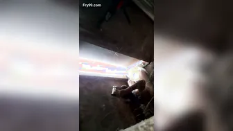 Watching My Neighbor Aunty Getting Naked In The Shower Tonight