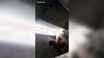 Watching My Neighbor Aunty Getting Naked In The Shower Tonight