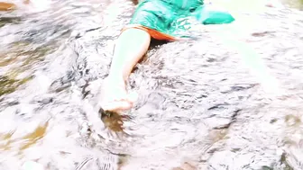 Silk Saree Aunty Getting Pounded Outdoors In The Morning Breeze