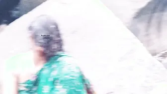 Silk Saree Aunty Getting Pounded Outdoors In The Morning Breeze