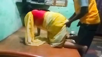Tamil Aunty Bent Over Taking It Deep Doggy Style Home Video