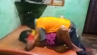 Tamil Aunty Bent Over Taking It Deep Doggy Style Home Video
