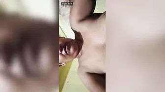 Village Aunty Fingering Her Wet Pussy While Husband Was Away