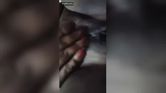 Village Aunty Fingering Her Wet Pussy While Husband Was Away