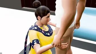 Sneaking Around With My Desi Aunty Hot Young Stepdaughter