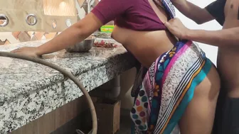 Desi Bhabhi Getting Pounded Hard By Husband In Kitchen