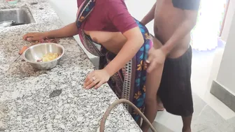 Desi Bhabhi Getting Pounded Hard By Husband In Kitchen