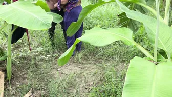 Following My Aunty To The Fields And Fucking Her Right There