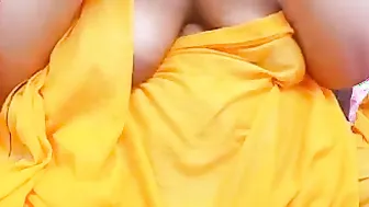 Massaging And Playing With My Desi GF's Soft Boobs