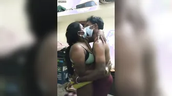 Tamil Aunty Riding Her Younger Lover While Hubby Is Away