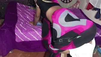 Morning Saree Lifted Eating Married Aunty Ass And Wet Pussy