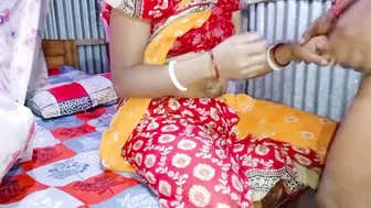Horny Aunty Getting Her Pussy Eaten Before Riding Young Neighbor