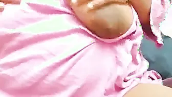 Desi Married Woman Flaunting Her Beautiful Natural Tits For Me