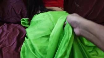 Saree Aunty Unwrapping Herself For Intense Homemade Fucking