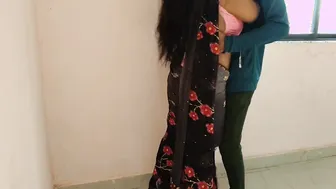Wife Standing Against Wall Getting Rough Anal And Blowjob Combo
