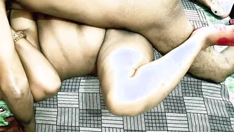 Horny Married Aunty Sneaking Over To Neighbor's Place At Night