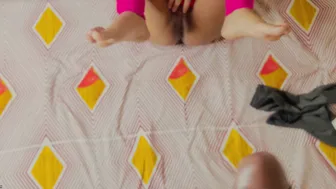 Naughty Aunty Riding Nephew Cock While Uncle Away At His Office