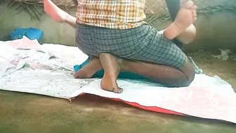 Gorgeous Married Aunty Sneaking Around With Her Young Lover