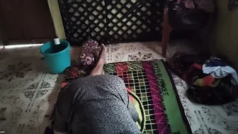 Catching The Cleaning Lady Before She Leaves For Morning Round