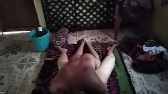 Catching The Cleaning Lady Before She Leaves For Morning Round