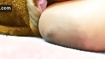 Married Desi Aunty Stripping And Teasing Her Huge Natural Tits