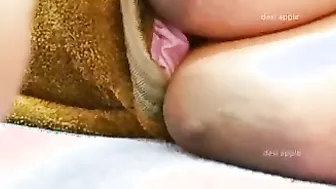 Married Desi Aunty Stripping And Teasing Her Huge Natural Tits