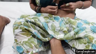 Desi Bhabhi Getting Fucked Hard In Saree Giving Handjob First
