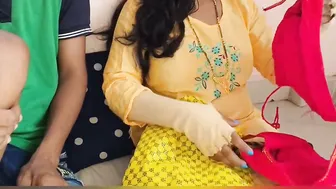 Marathi Milf Bent Over Taking It Deep Still Wearing Her Blouse