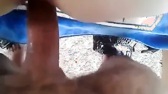 Indian Wife Sucking Cock Then Taking Huge Facial From Stranger
