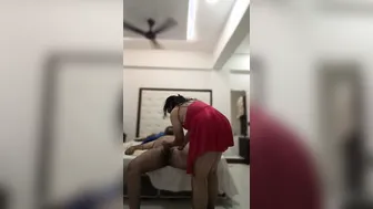 Married Aunty Riding Me Hard In Cheap Hotel Room After Work