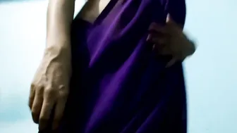 Stripping Her Saree Slowly While Talking Filthy Before Riding Hard