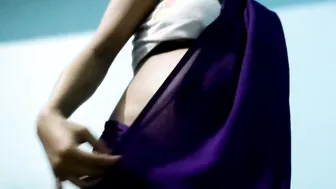 Stripping Her Saree Slowly While Talking Filthy Before Riding Hard