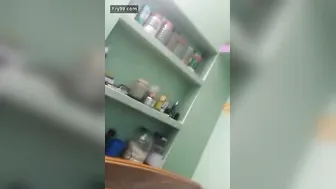 Desperate Aunty Using Vegetables To Pleasure Herself Home Alone