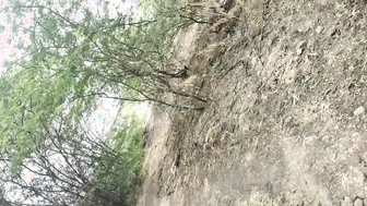 Risky Public Fuck Under The Railway Bridge With Horny Desi Aunty