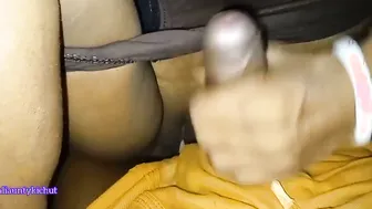 Aunty Jerking Me Off Late Night Until I Explode All Over Her Face
