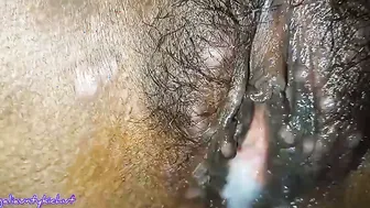 Scratching Her Itch Deep As Aunty Moans Loud Begging For More Cock
