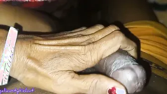 Scratching Her Itch Deep As Aunty Moans Loud Begging For More Cock