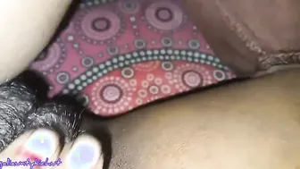 Scratching Her Itch Deep As Aunty Moans Loud Begging For More Cock
