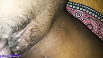 Scratching Her Itch Deep As Aunty Moans Loud Begging For More Cock